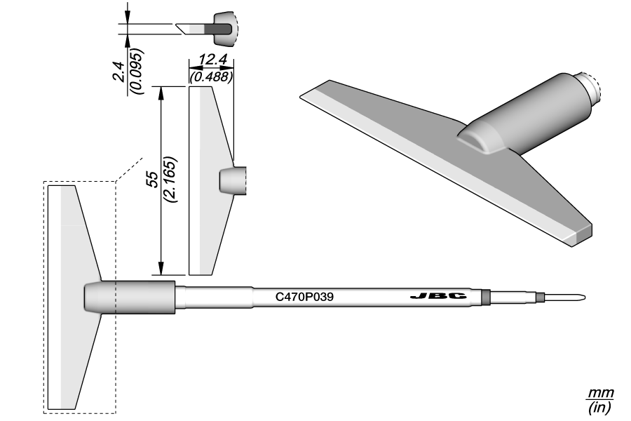 C470P039 - Blade Cartridge 55